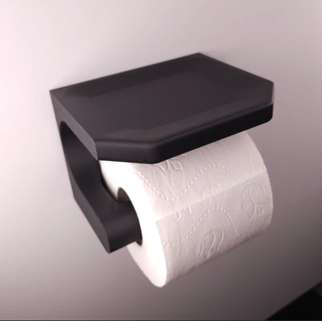 Porta papel e celular