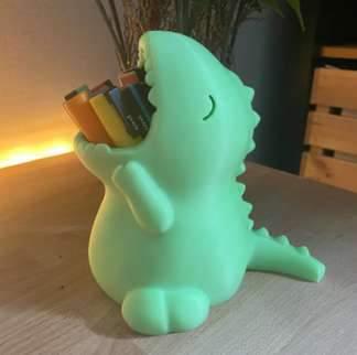 Porta lápis dino